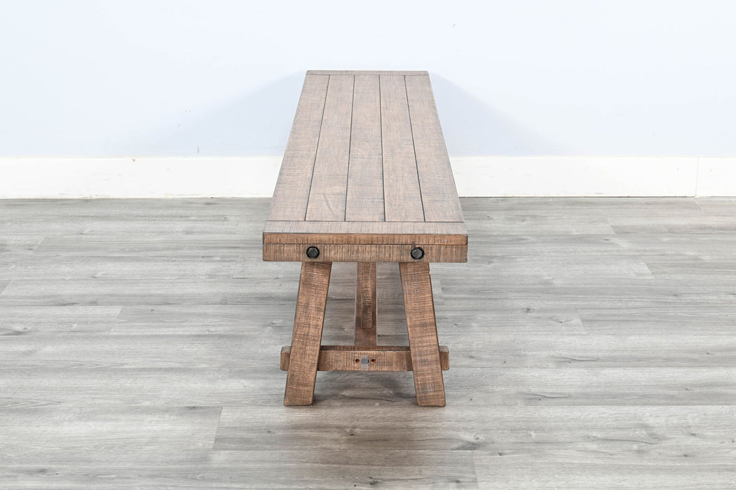 Wood Dining Bench - Desert Rock