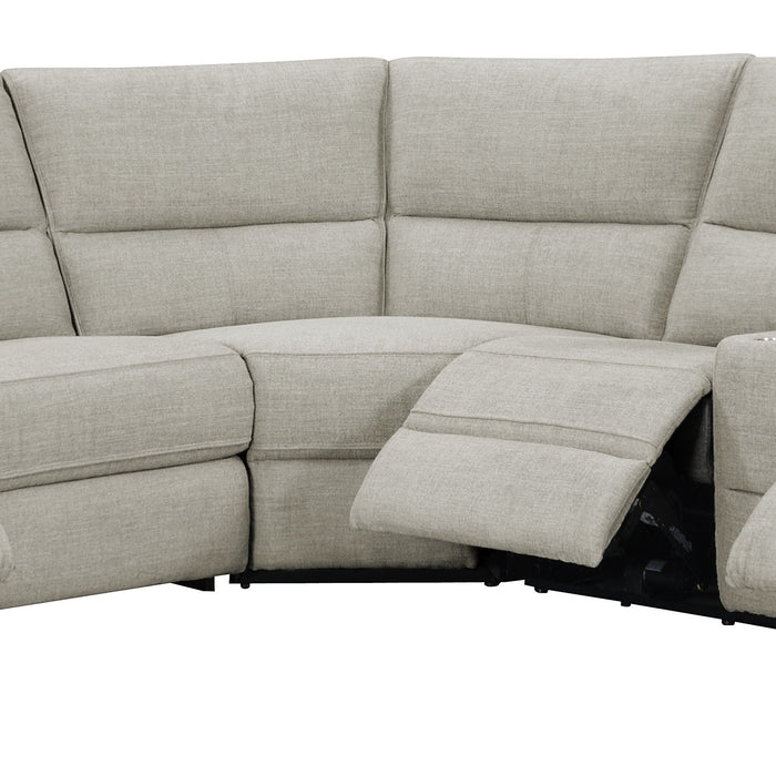 Medford - Sectional - Driftwood Tan - Fabric