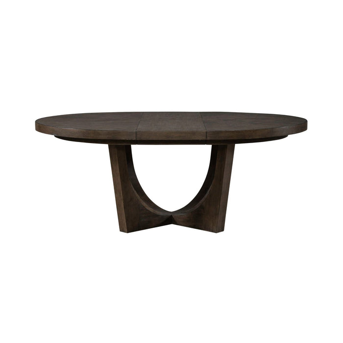 Cascade Falls - Pedestal Table - Brown