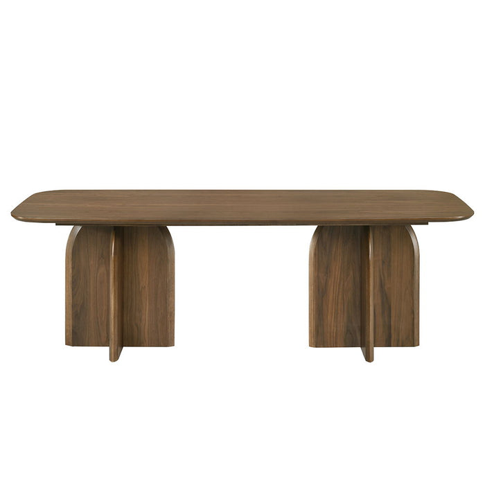 Delmon - Dining Table - Dark Walnut