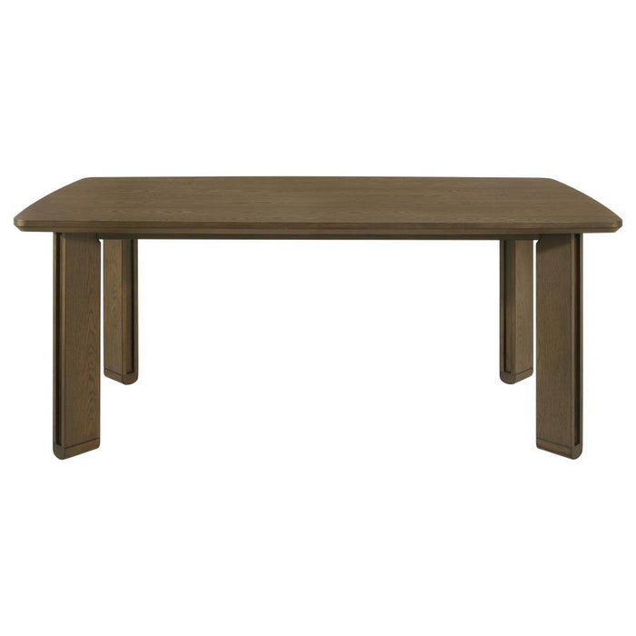 Ottowa - Rectangular Wood Dining Table - Brown