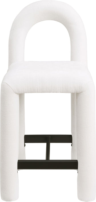 Amari - Chenille Fabric Stool