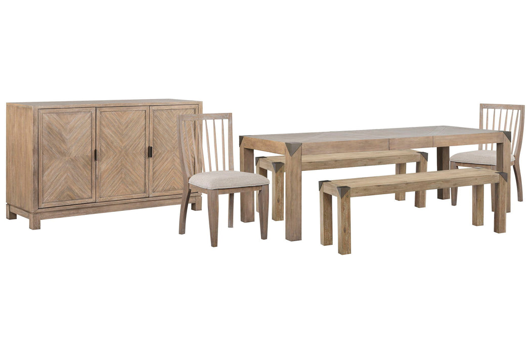 Ainsley - Extendable Rectangular Dining Table Set