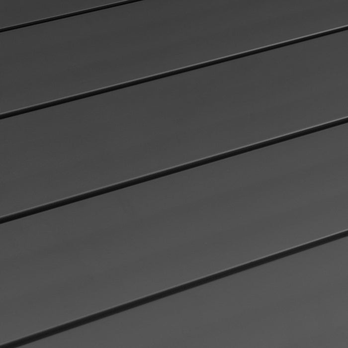 Menorca - Aluminum Outdoor Coffee Table - Dark Gray