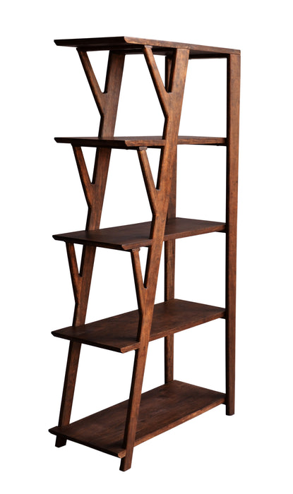 Knoll - Etagere - Brown Vinegar Finish