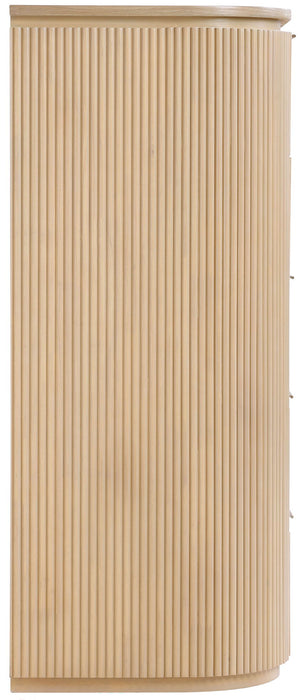 Astrid - Solid Wood And Oak Veneer Chest