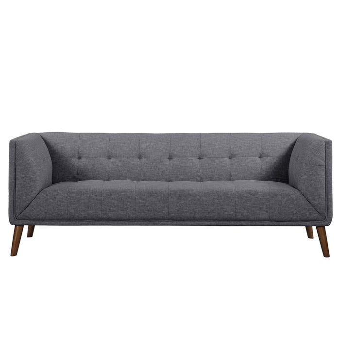 Hudson - Mid-Century Button - Tufted Sofa