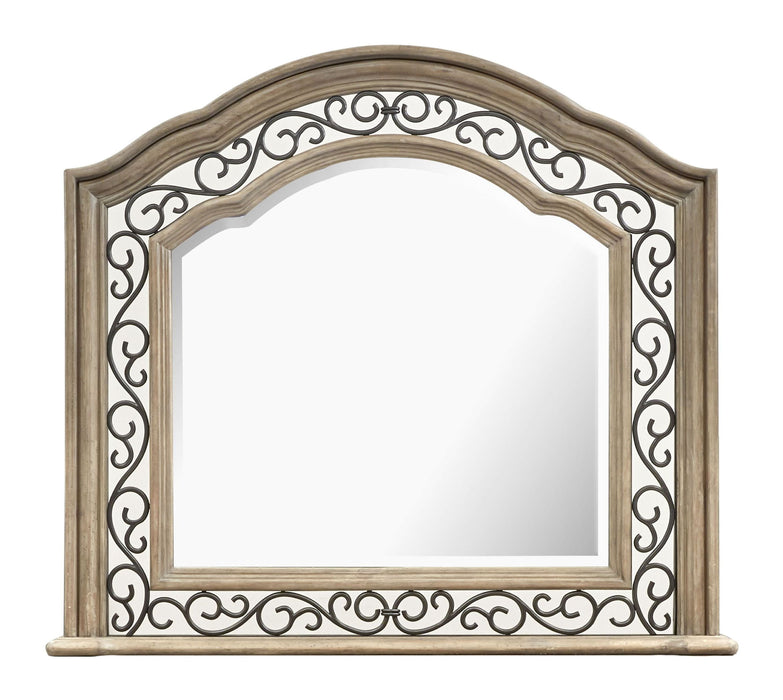 Marisol - Shaped Mirror - Fawn