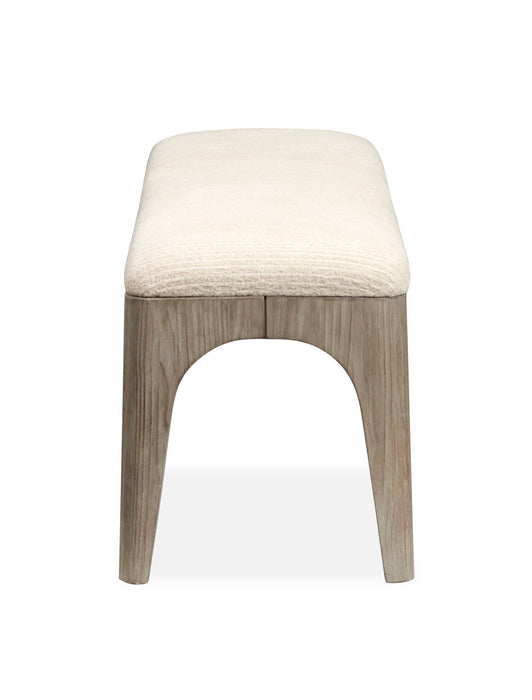 Braelyn - Long Bench - Dorian Gray