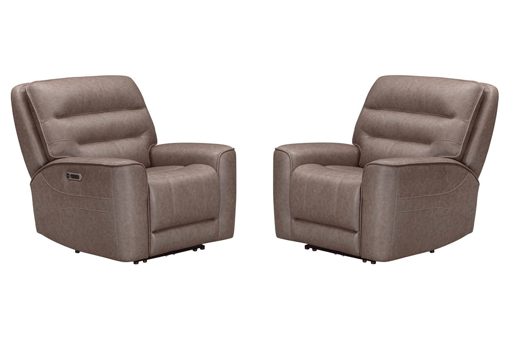 Lawson - Zero Gravity Power Recliner (Set of 2) - Sydney Brunette