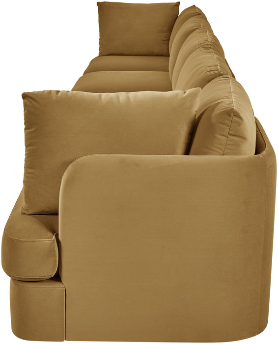 Hammond - Velvet Performance Fabric Upholstered 5 Piece Sofa