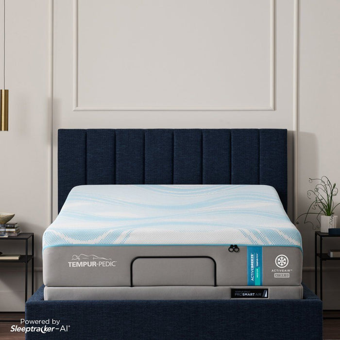 Tempur-Breeze - Tempur-ActiveBreeze Medium Hybrid Mattress - Queen