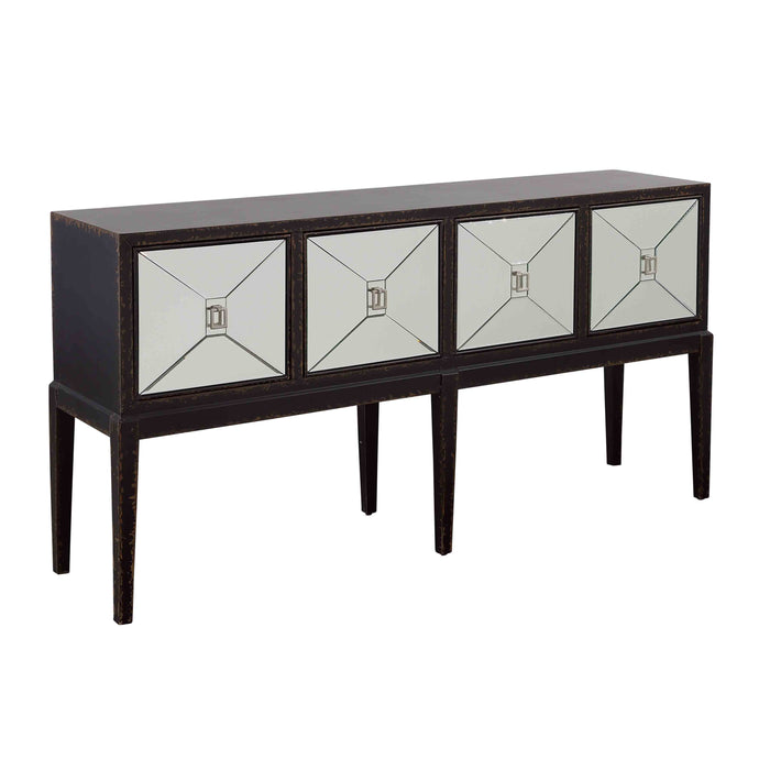 Nocturne - Four Door Console - Textured Black