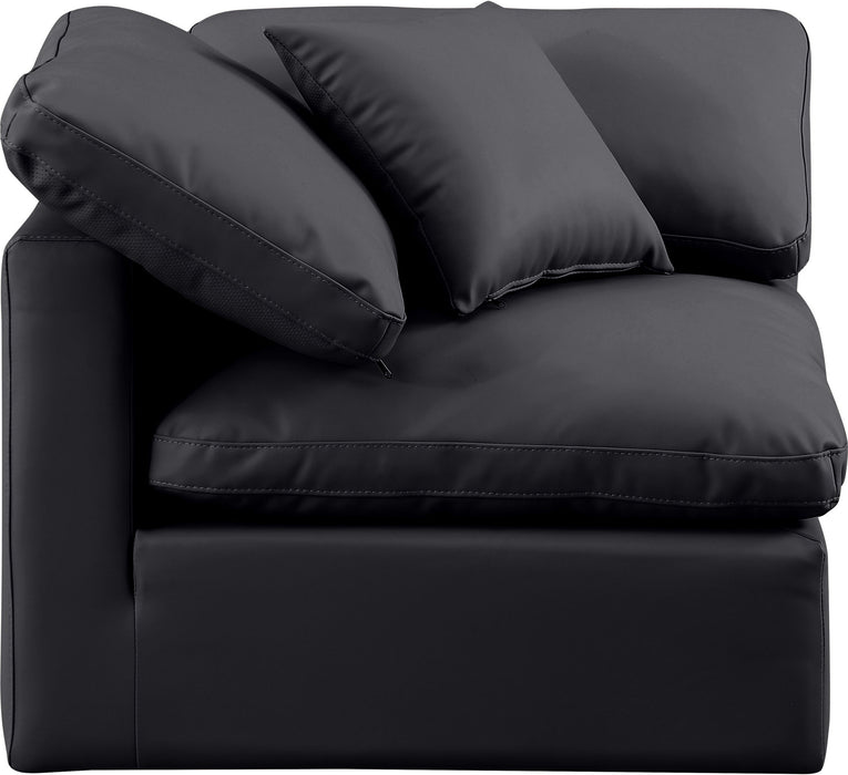 Indulge - Faux Leather Corner Chair