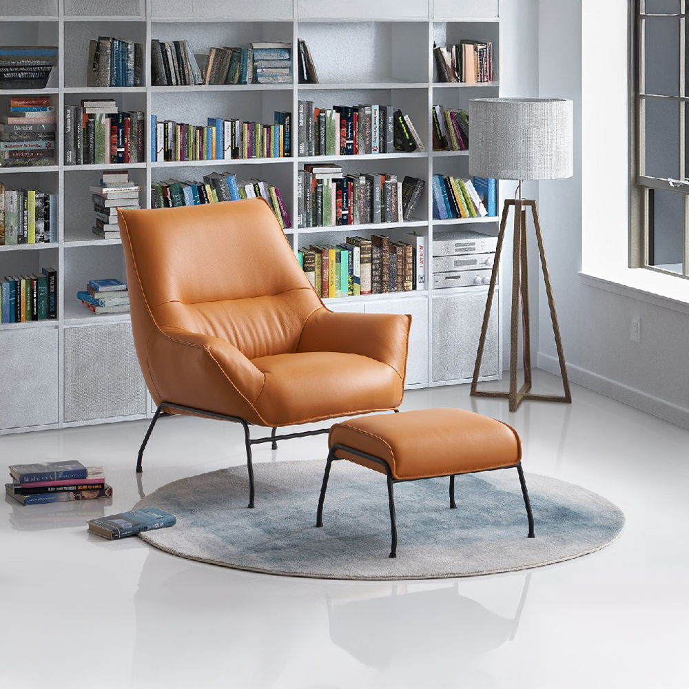 Chair w/ Ottoman