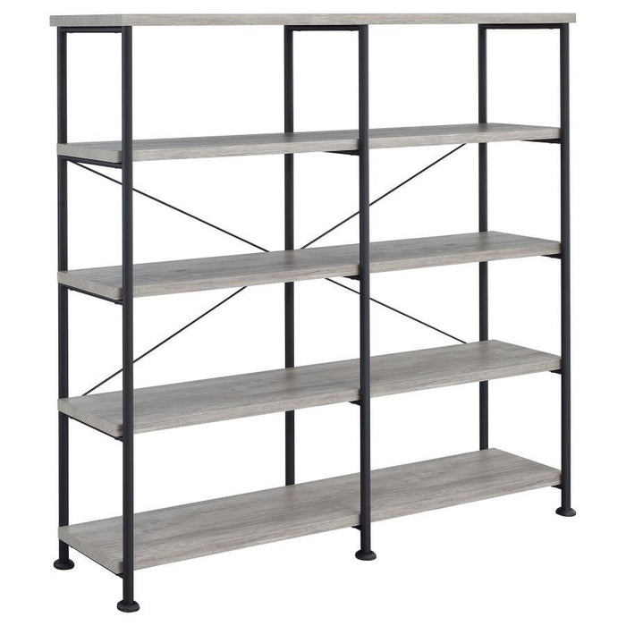 Analiese - 4-Shelf Double Bookshelf