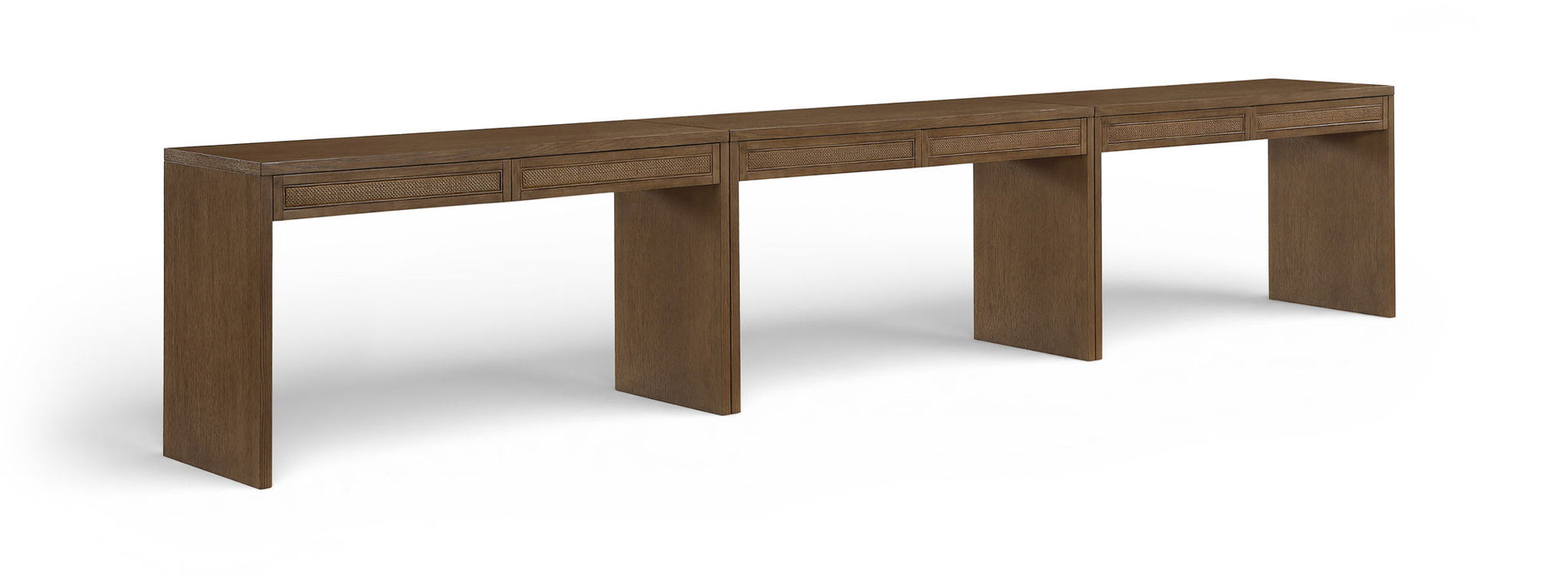Avro - Solid Wood And Oak Veneer Desk