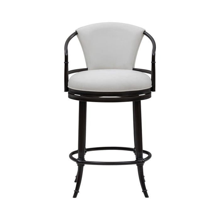Otis - Upholstered Swivel Counter Height Barstool