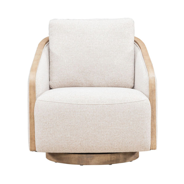 Nora - Upholstered Swivel Accent Chair