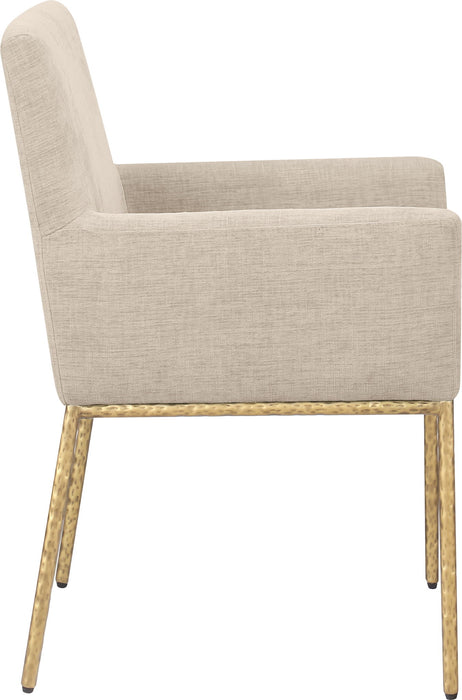 Reeves - Dining Chair With Gold Legs (Set of 2)