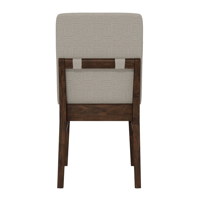 Ronan - Upholstered Side Chair (Set of 2) - Rich Brown