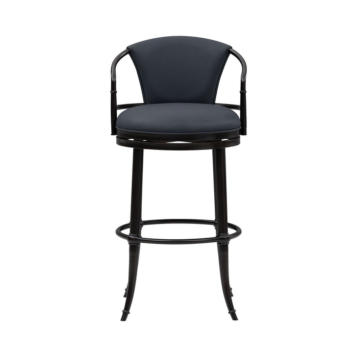 Otis - Upholstered Swivel Bar Height Barstool