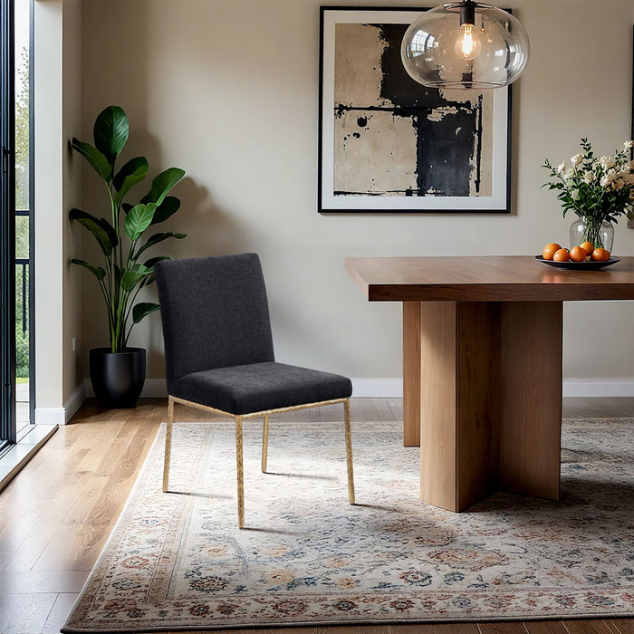 Reeves - Dining Side Chair (Set of 2) - Gold Base