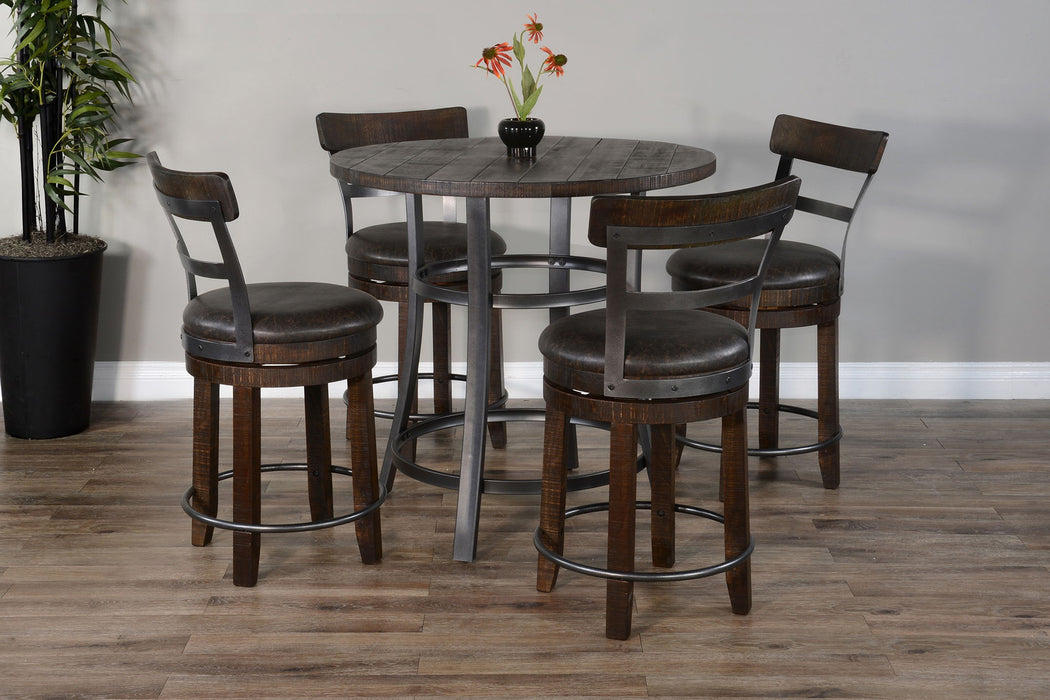 Counter Height Round Dining Set