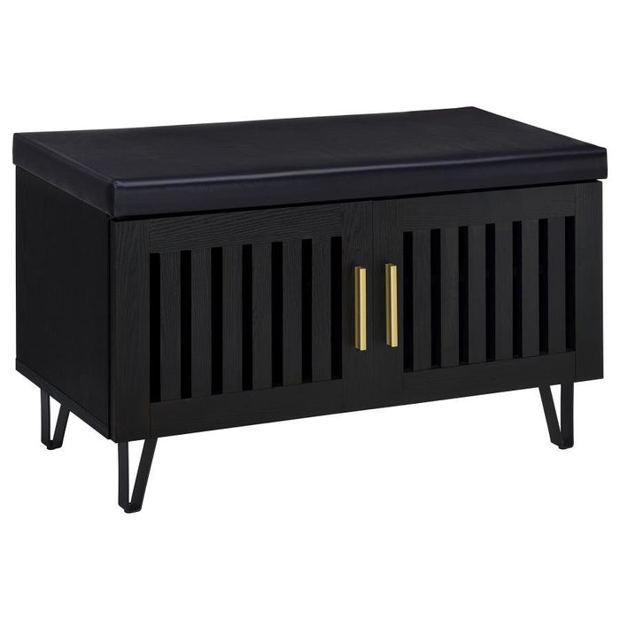 Brixton - 2-Door Padded Entryway Shoe Storage Bench