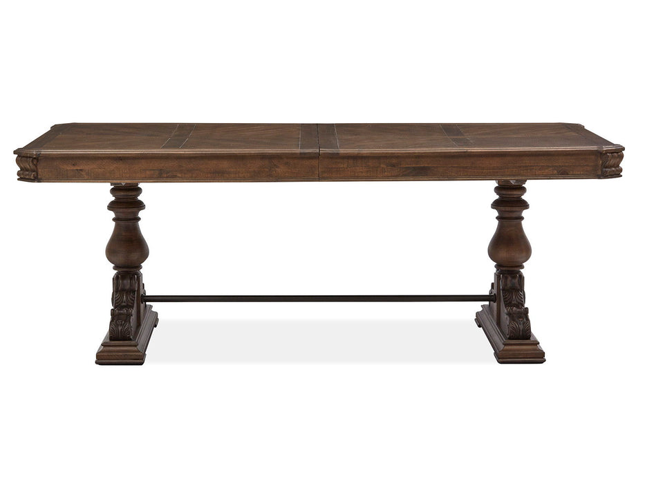 Durango - Extendable Trestle Dining Table Set