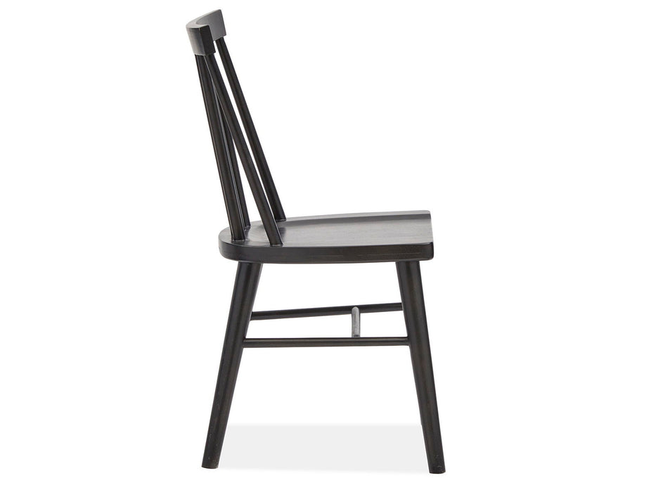 Lindon - Dark Dining Side Chair (Set of 2) - Dark Brown