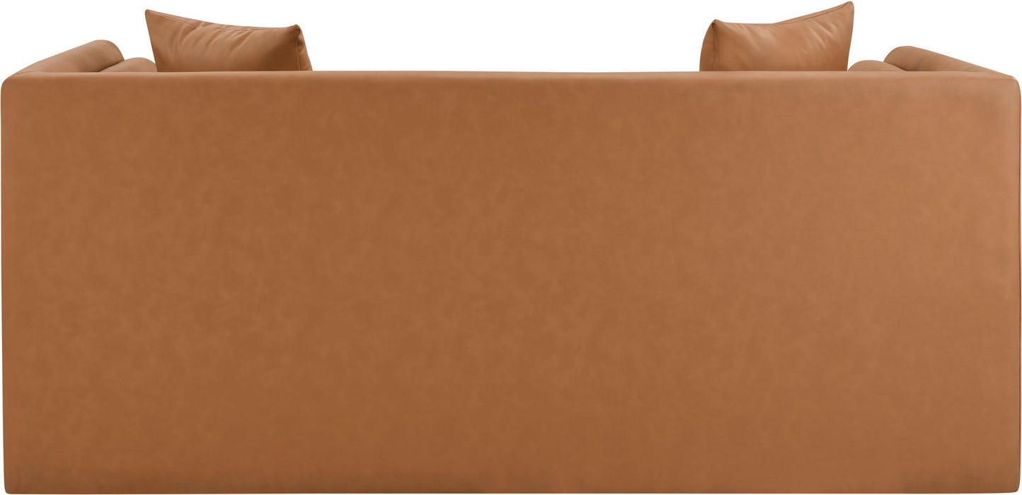 Everett - Vegan Leather Upholstered Loveseat