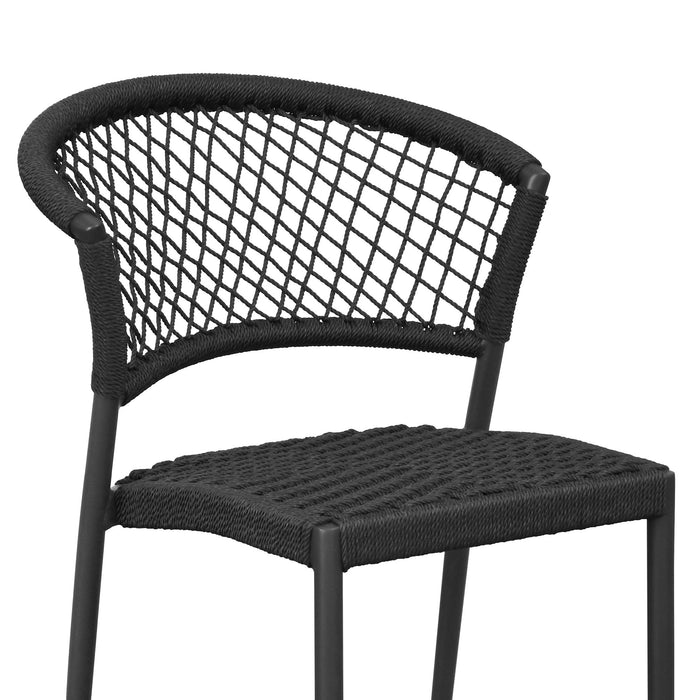 Clarke - Outdoor Dining Chair (Set of 2) - Black