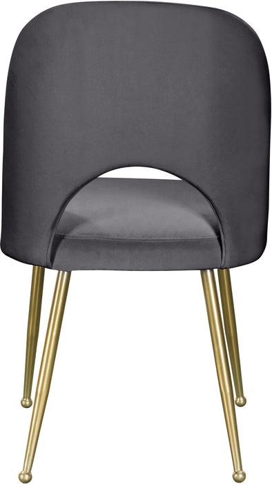 Logan - Dining Chair (Set of 2) - Gold Legs