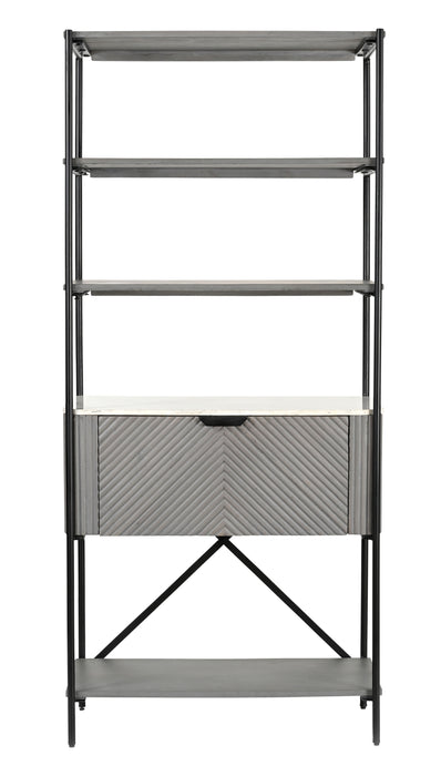 Nebulous - One Drawer Etagere (2 Cartons) - Gray / White