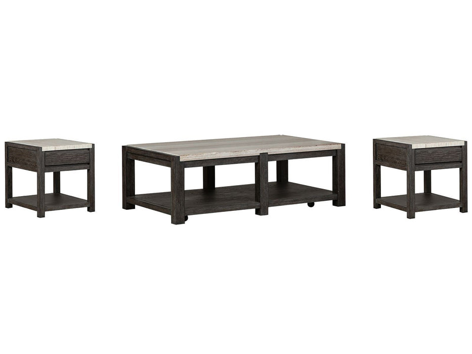 Plum Creek - Rectangular Cocktail Table Set