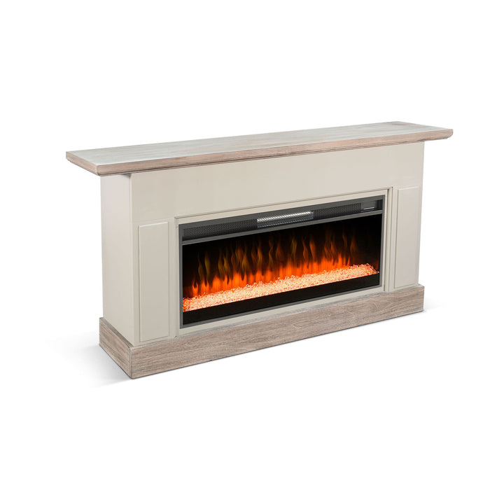 Fireplace Mantle Only - Beige