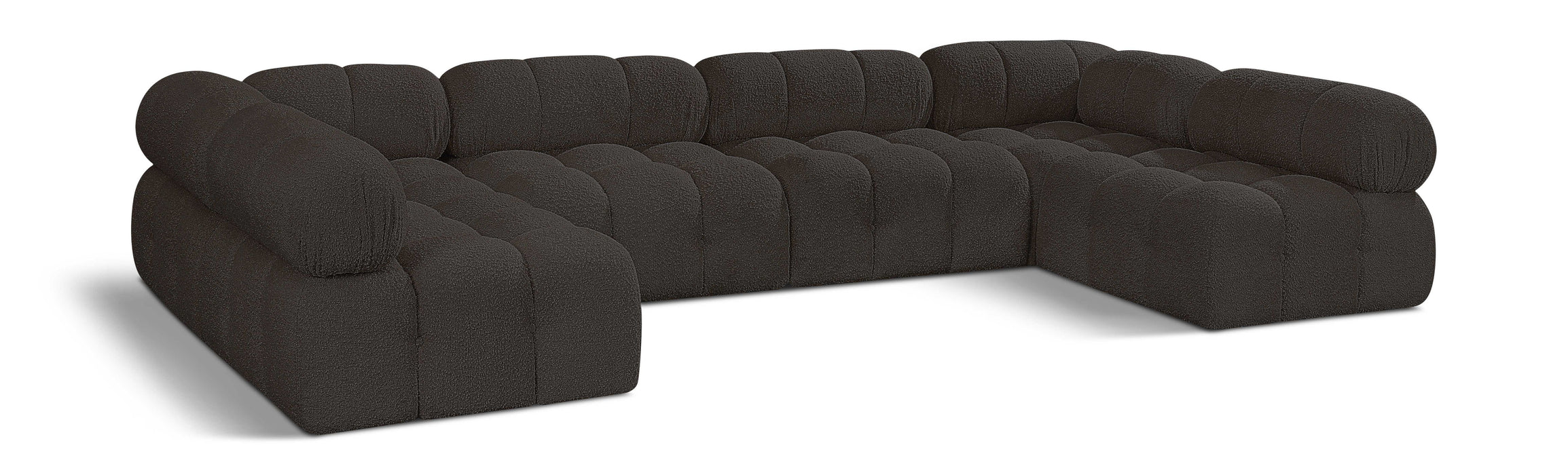Ames - 6 Piece Fabric Modular Sectional