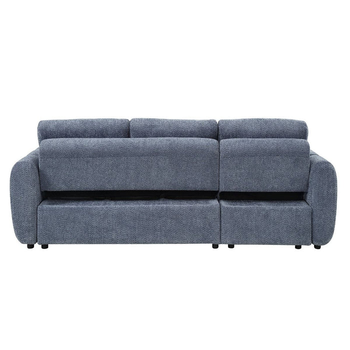 Nuriel - Reversible Sectional Sofa With Sleeper & Storage