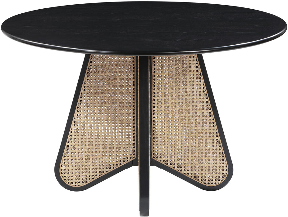 Butterfly - Solid Wood And Natural Cane Table