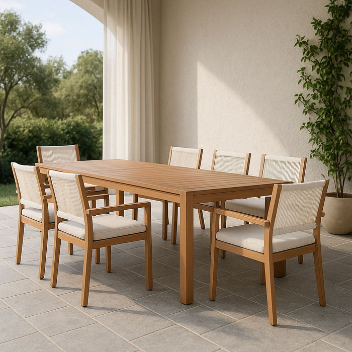 Maui - Water Resistant Outdoor Patio Dining Arm Chair (Set of 2)