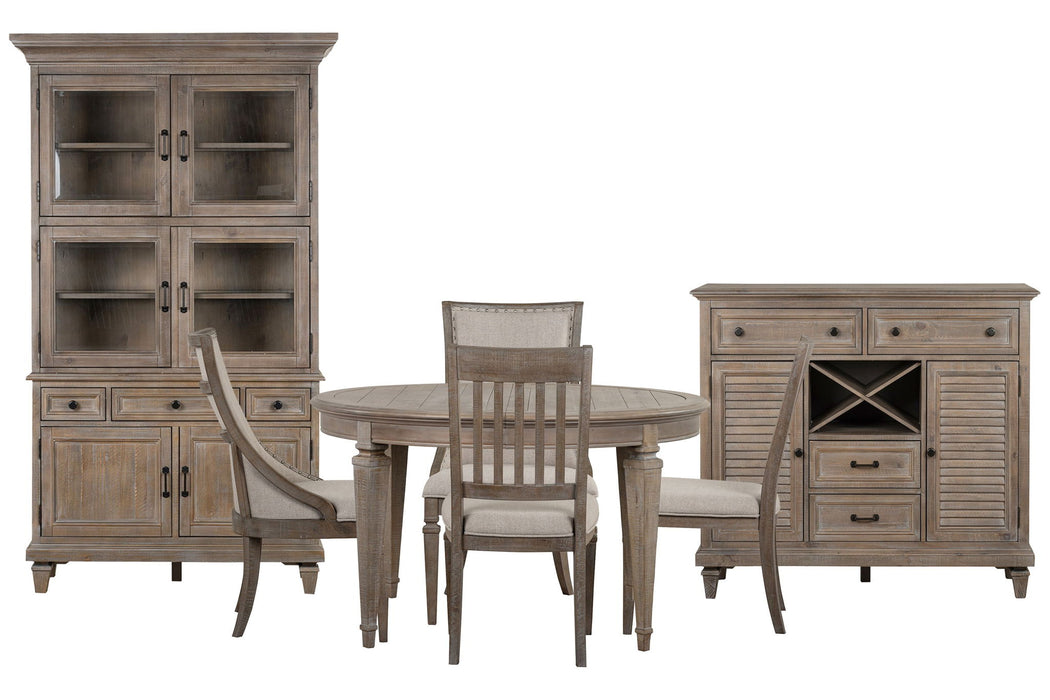 Lancaster - Extendable Round Dining Table Set