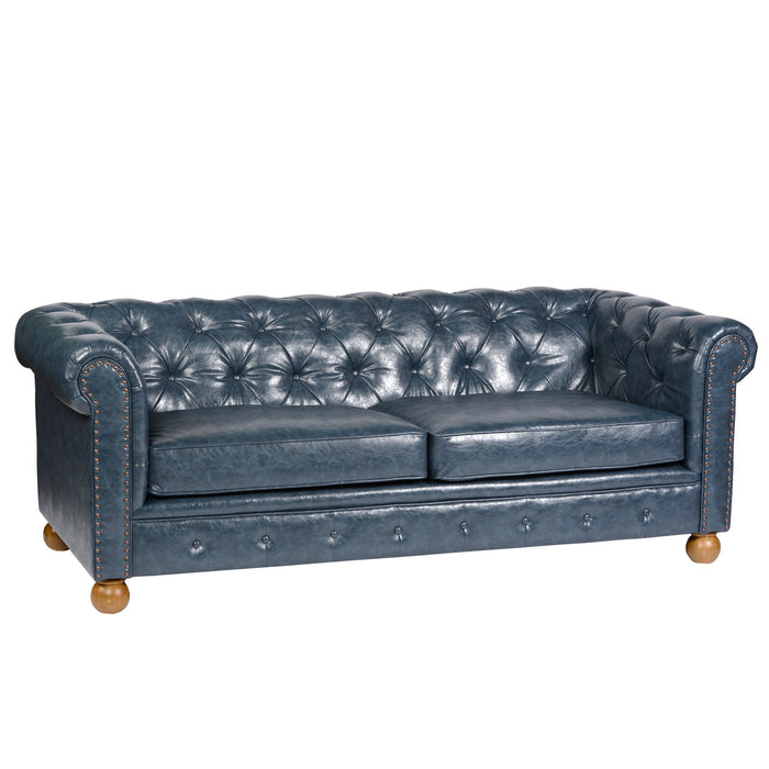 Winston - Sofa - Antique Blue