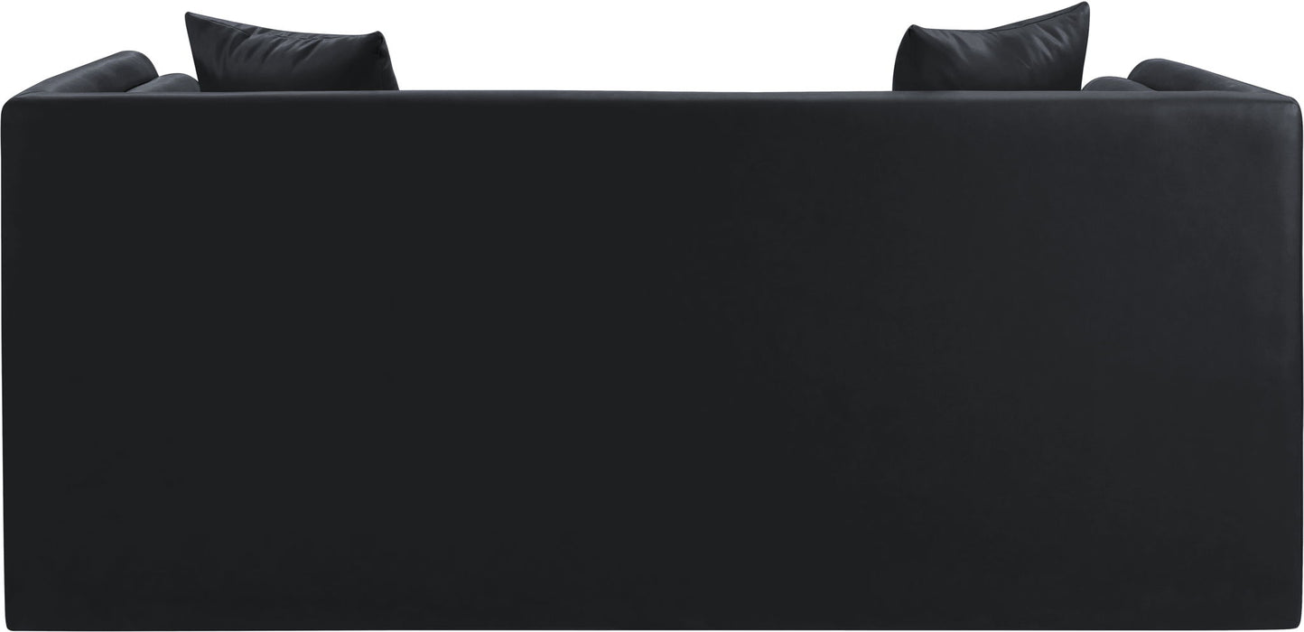 Everett - Vegan Leather Upholstered Loveseat