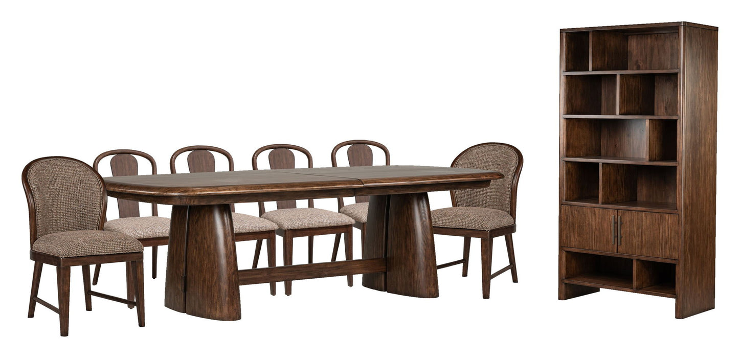 Belville - Extendable Trestle Dining Table Set
