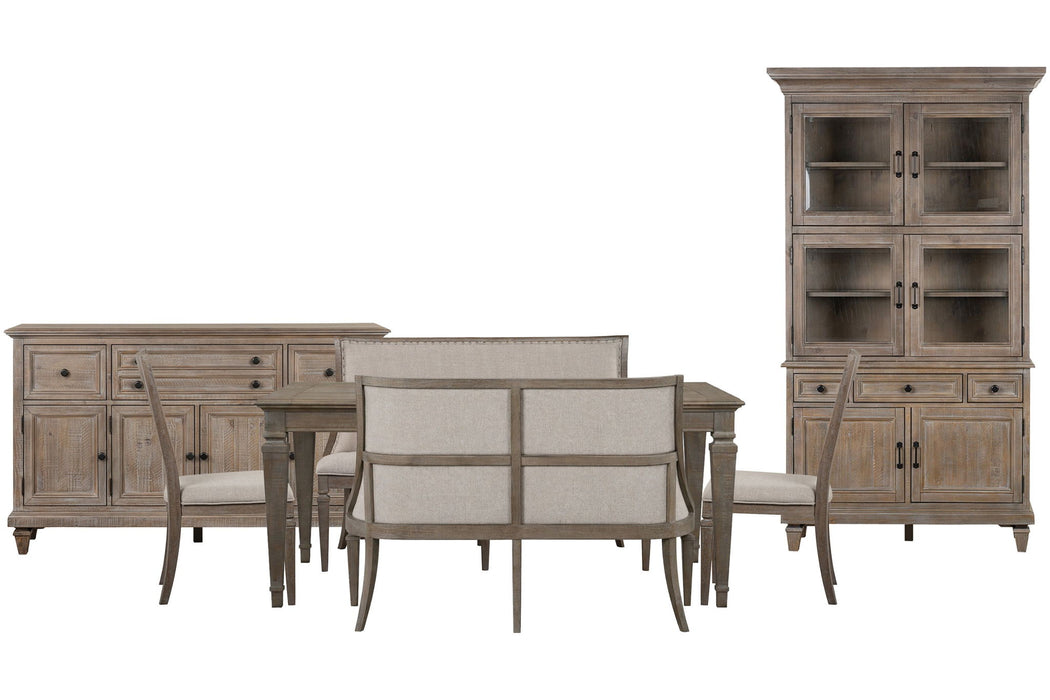 Lancaster - 7 Piece Extendable Rectangular Dining Table Set