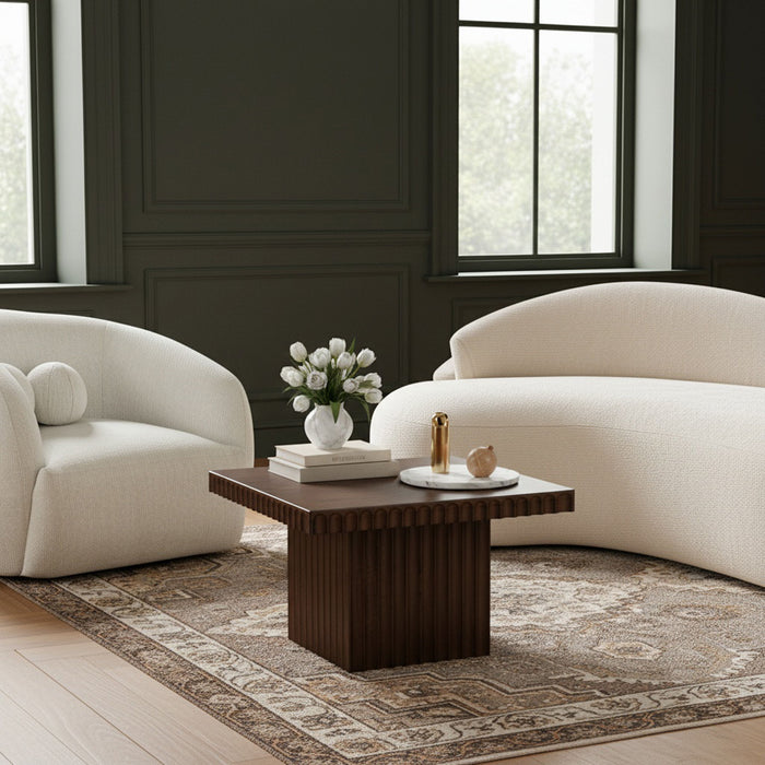 Spencer - 15" Oak Veneer Coffee Table