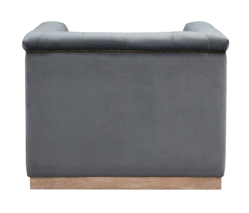 Rown - Accent Chair - Stone Gray