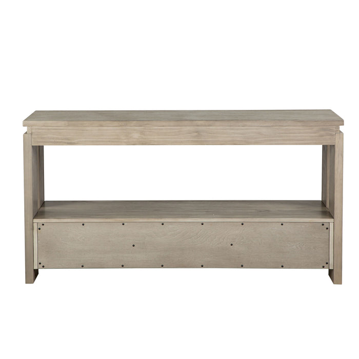 Conrad - Rectangular Sofa Table - Stone Harbor Gray