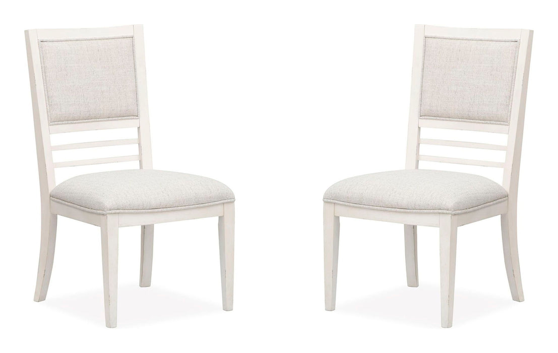 Echo Isles - Upholstered Side Chair (Set of 2) - Sea Pearl And Driftwood
